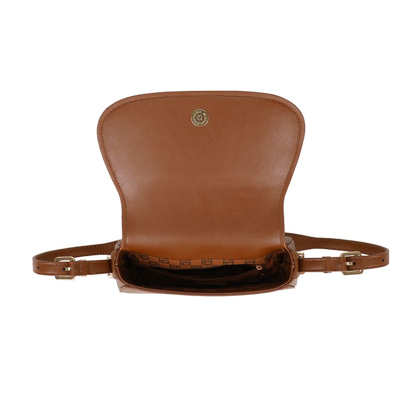 Ulrika Design Sadelväska Minimalism cognac
