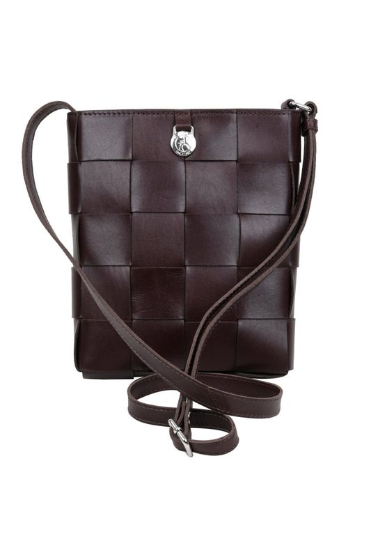 Adax Shoulderbag Zelda mörkbrun
