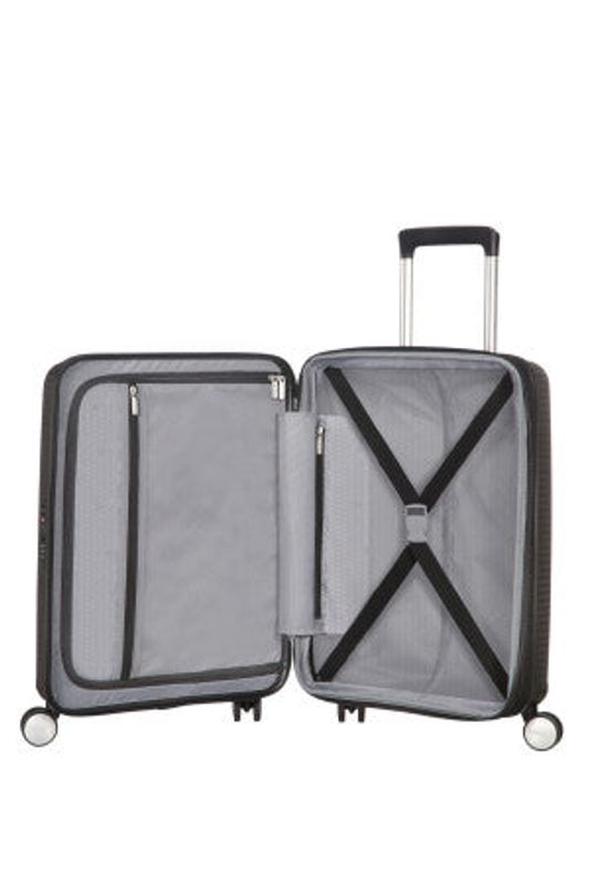 American Tourister SOUNDBOX SPINNER 55/20 TSA EXP BAS SVART