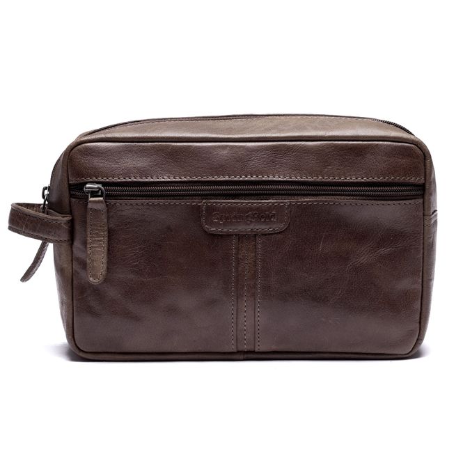 Huvudbild Springfield Necessär skinn mörkbrun