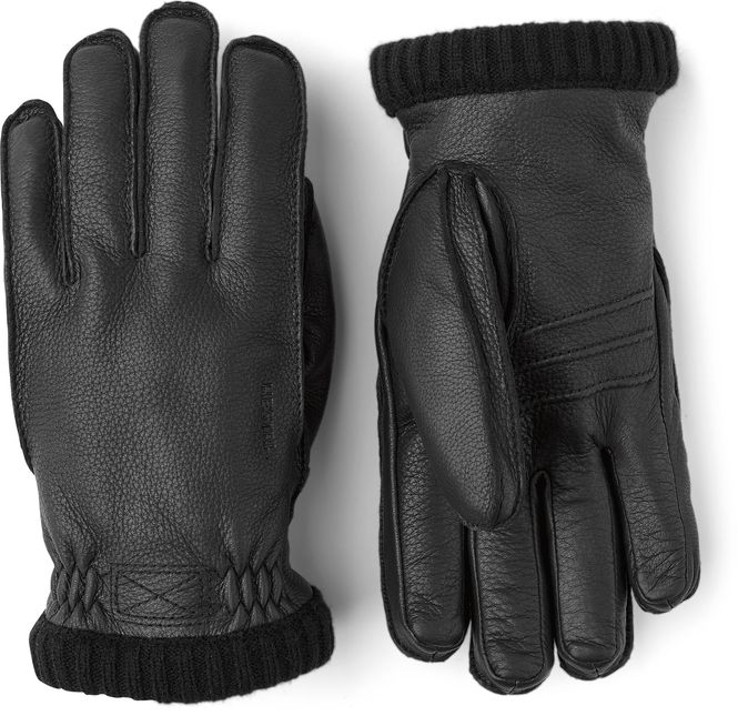 Huvudbild Hestra Herrhandske skinn primaloft svart