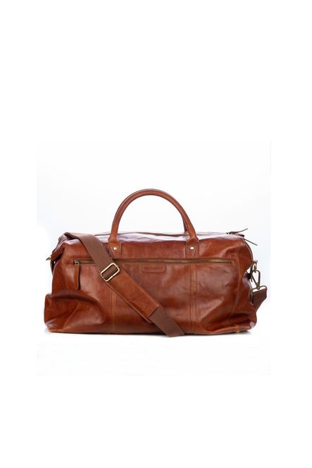 Huvudbild Springfield weekendbag skinn cognac