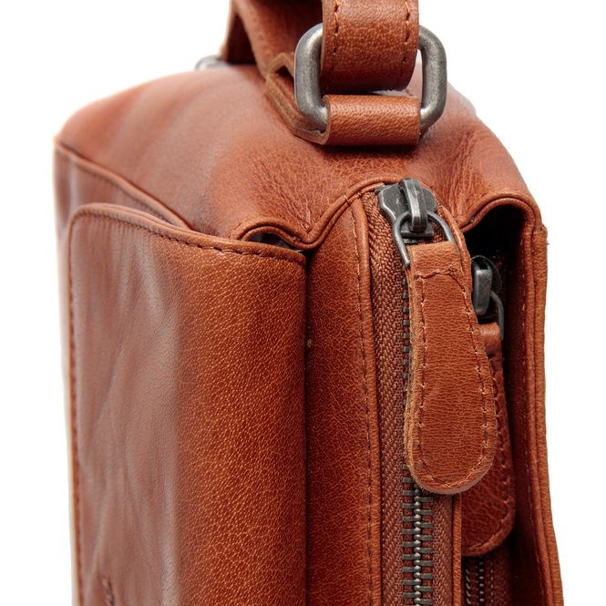 Huvudbild The Chesterfield Axelväska Ingrid cognac