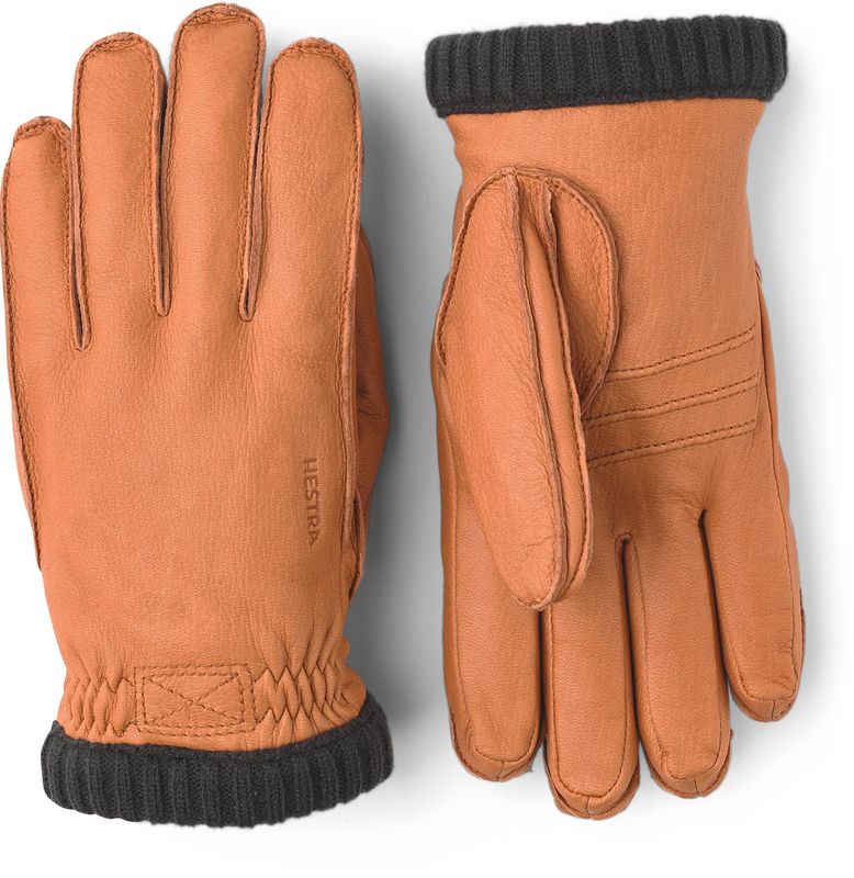 Hestra Herrhandske primaloft skinn cognac
