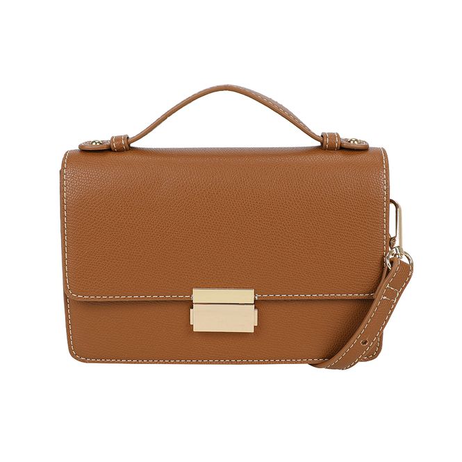 Huvudbild Ulrika Design Boxväska Belt cognac