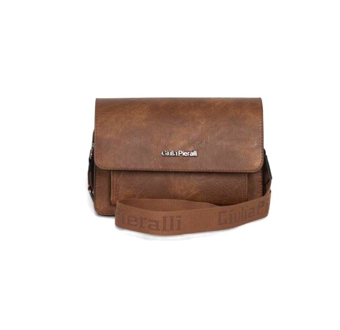 Huvudbild Gilulia Pieralli Flapbag brun