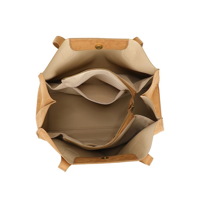 Huvudbild Ulrika Design Kasse Suede brun