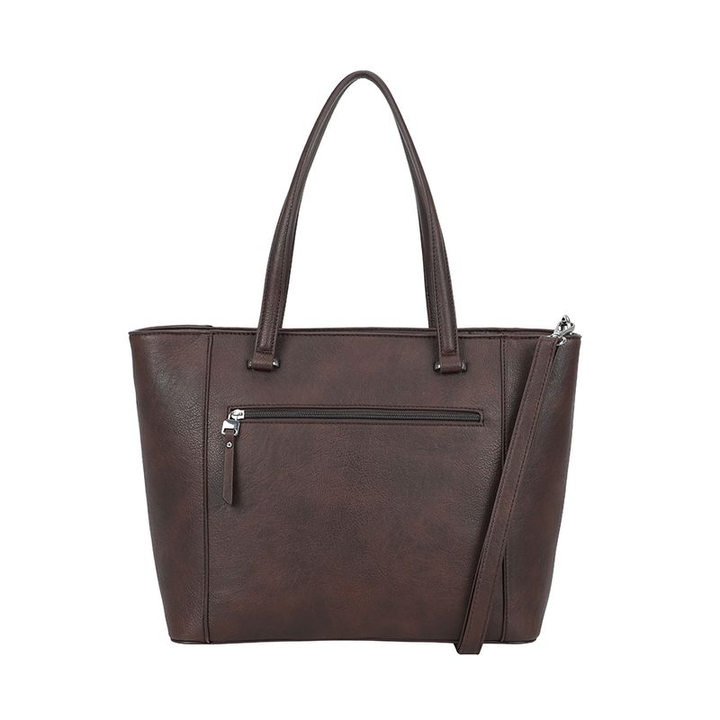 Ulrika Design Handväska 2 in 1 mörkbrun