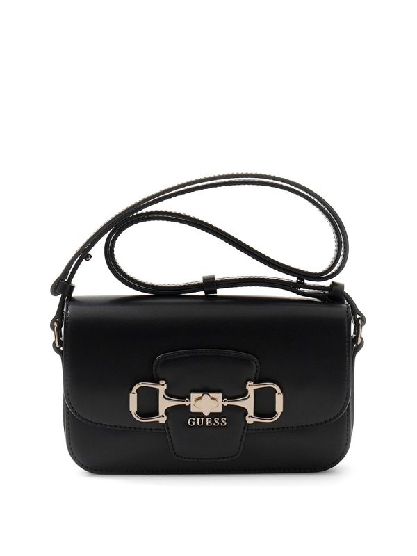 Guess Crossbody flap Janie svart