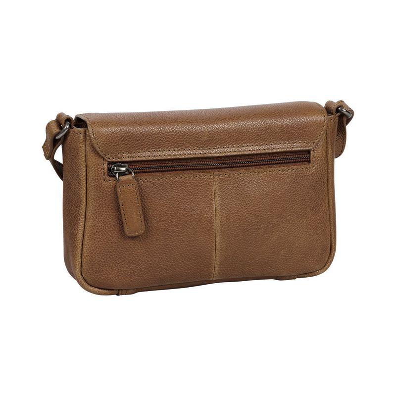 Burkely Crossbody flap cognac