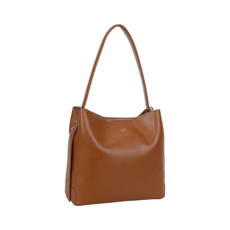 Ulrika Design Bucketbag Minimalism cognac
