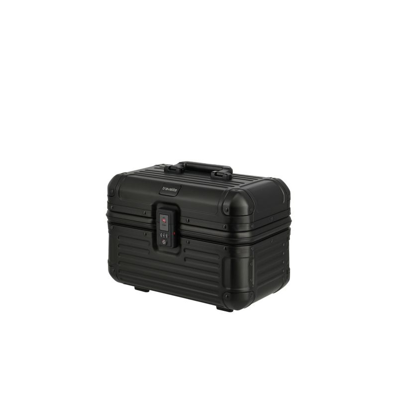 Travelite Beatybox Next aluminium svart