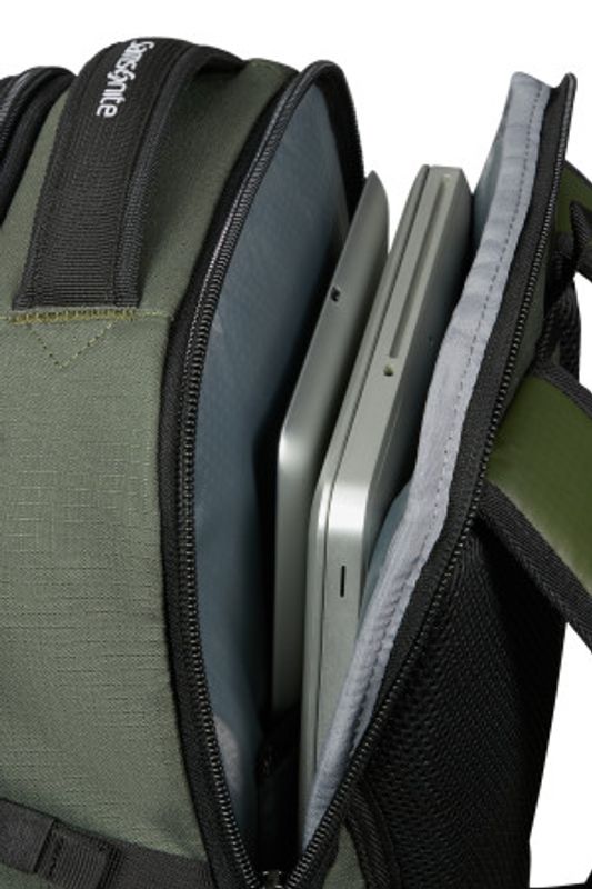 Samsonite ROADSEEKER LAPTOP RYGGSÄCK M MÖRK OLIV