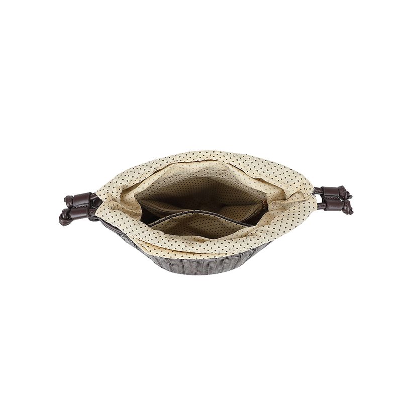 Ulrika Design Bucketbag Braid svart