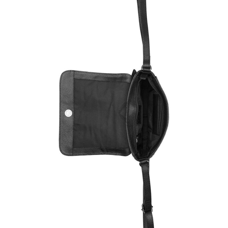 Burkely Crossbody flap svart