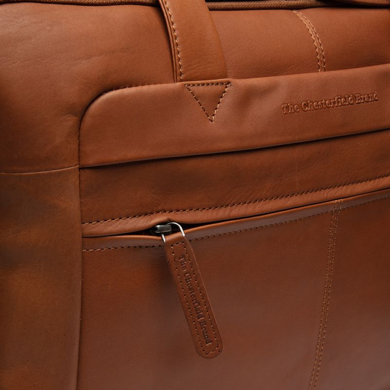 The Chesterfield Brand datorväska Ryan - Cognac