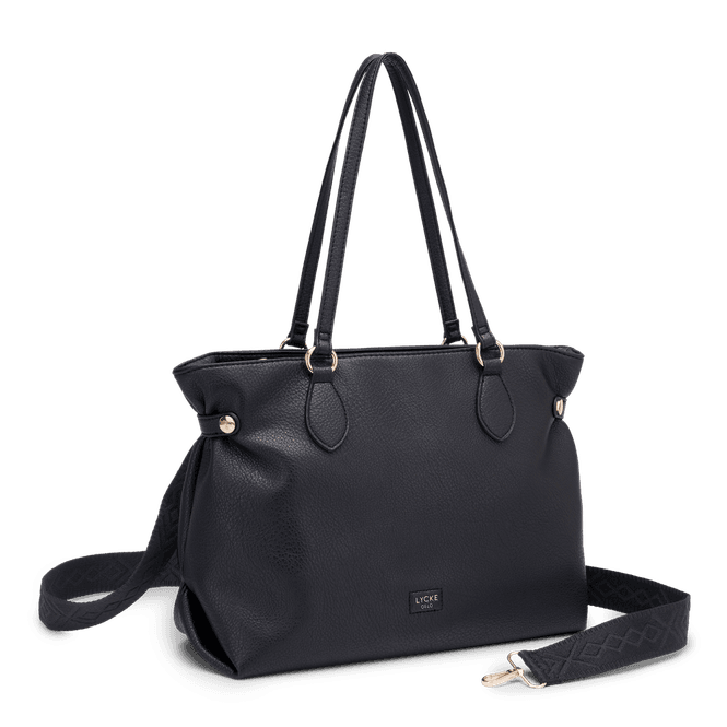 Huvudbild Lycke Totebag Alma svart