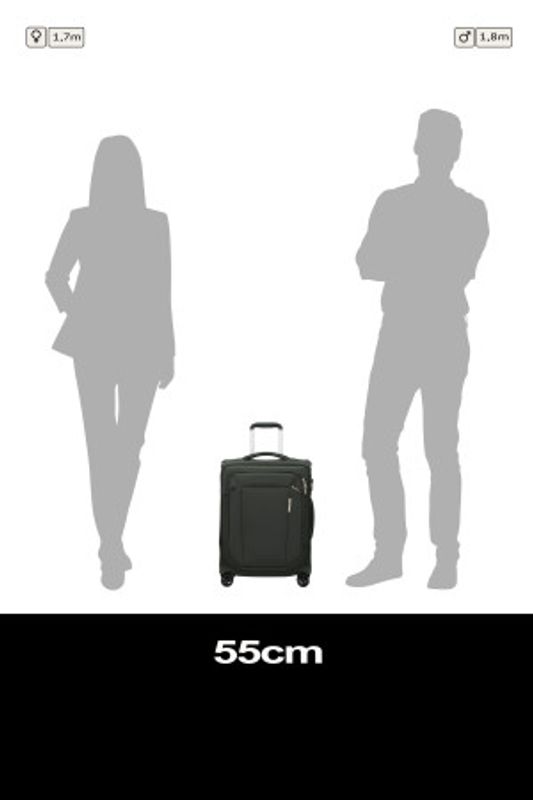 Samsonite RESPARK SPINNER 55/20 STRICT FOREST GREEN